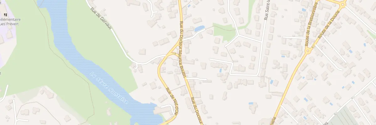 Plan du 36 Rue Docteur Boutin à Clisson
