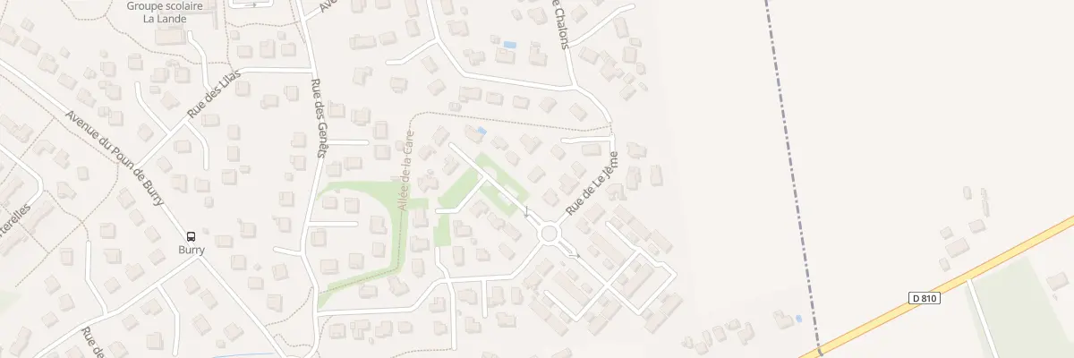 Plan du 4 All des Gemeles à Saint-Vincent-de-Tyrosse