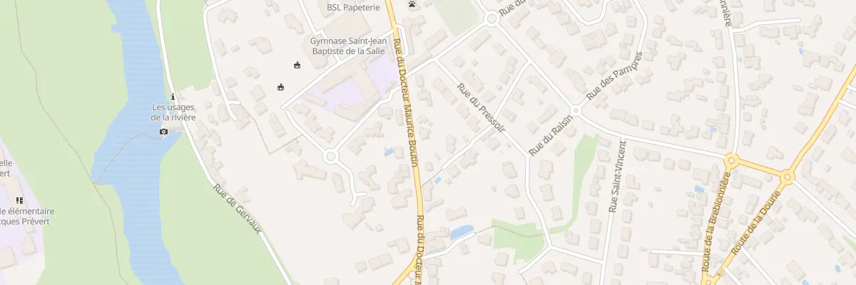 Plan du 60 Rue Docteur Boutin à Clisson