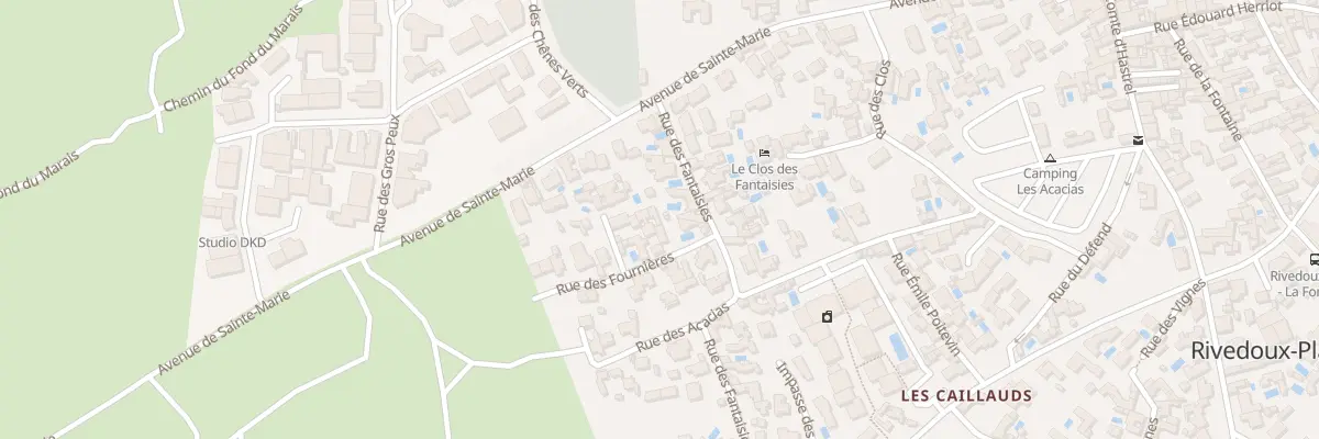 Plan du 36 Rue des Fournières à Rivedoux-Plage