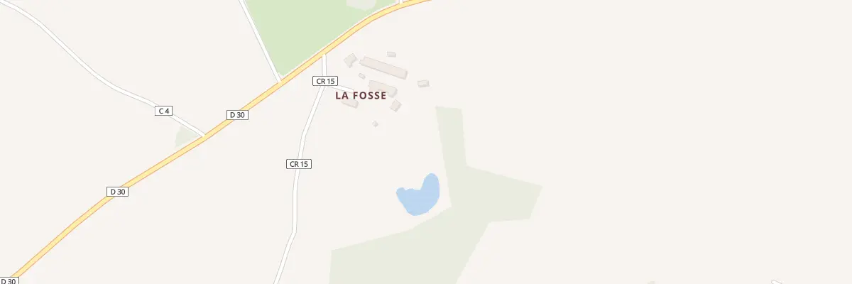 Plan du 5015 La Fosse à Montjoie-Saint-Martin
