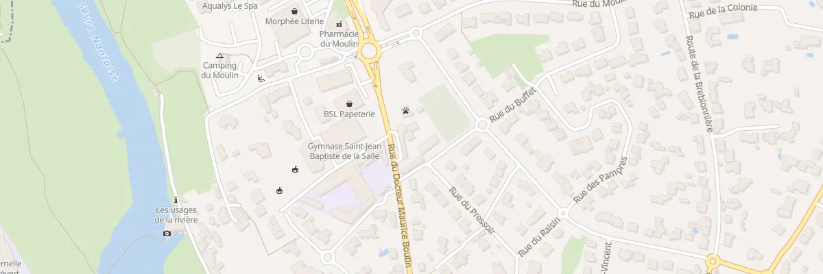 Plan du 66B Rue Docteur Boutin à Clisson