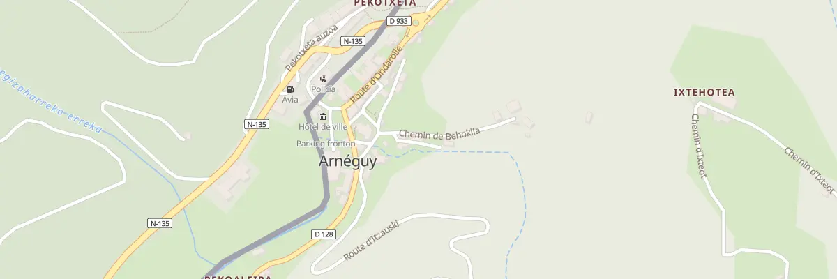 Plan du 5048 Village d’Arnéguy à Arnéguy