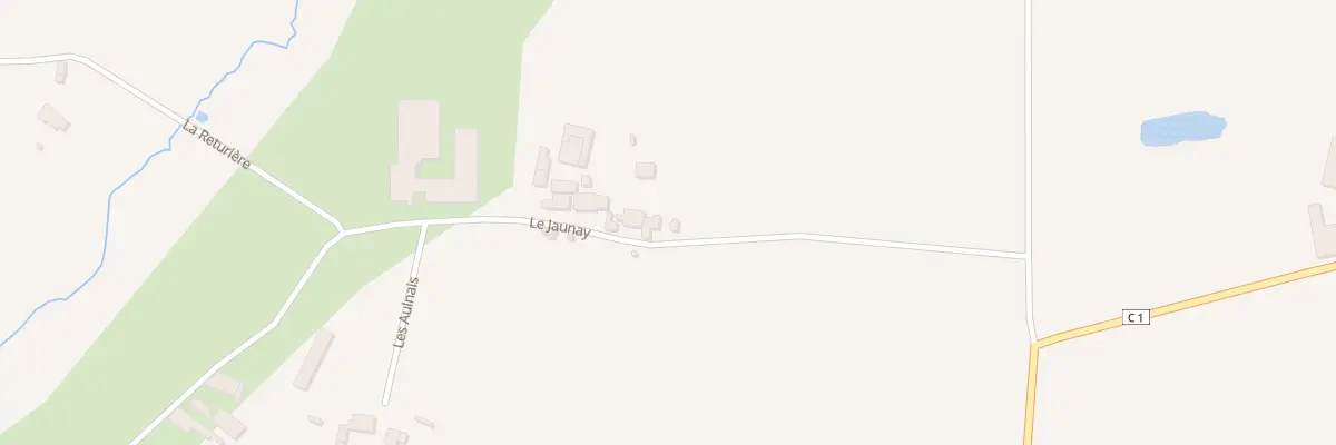 Plan du 2 Le Jaunay à Drouges