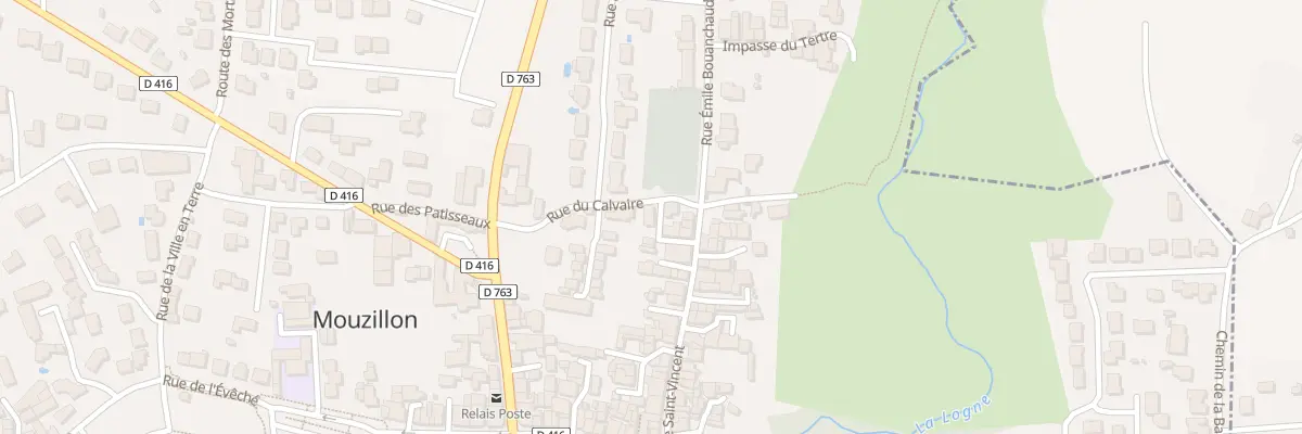 Plan du 171 Rue Saint Vincent à Mouzillon