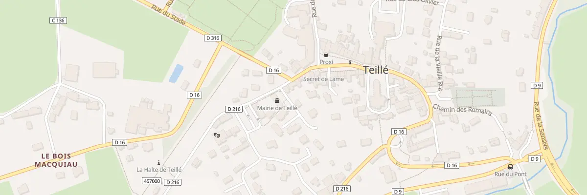 Plan du 19 Imp des Jardins à Teillé