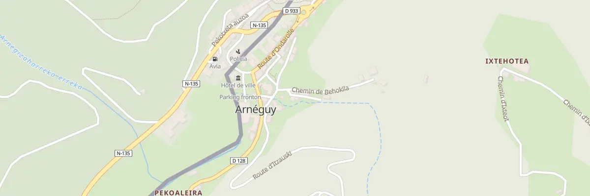 Plan du 5047 Village d’Arnéguy à Arnéguy