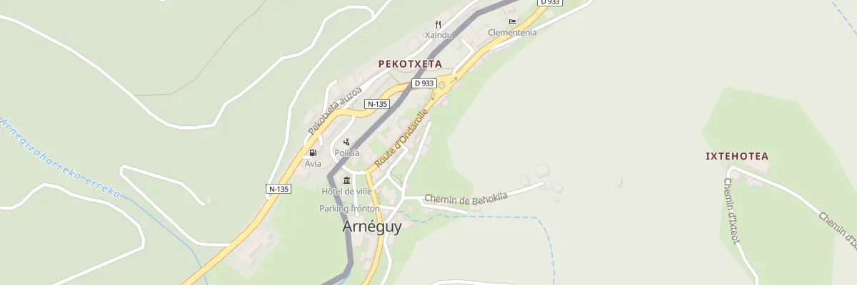 Plan du 120 Rue de l’Ouvroir à Arnéguy