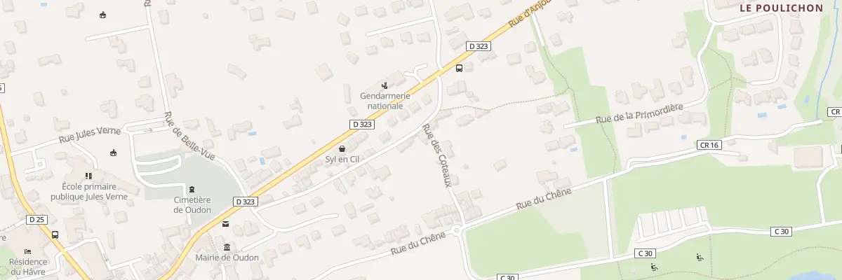 Plan du 214 Rue des Ormeaux à Oudon