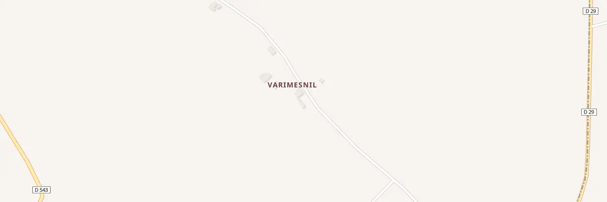 Plan du 8 Le Varimesnil à Méautis