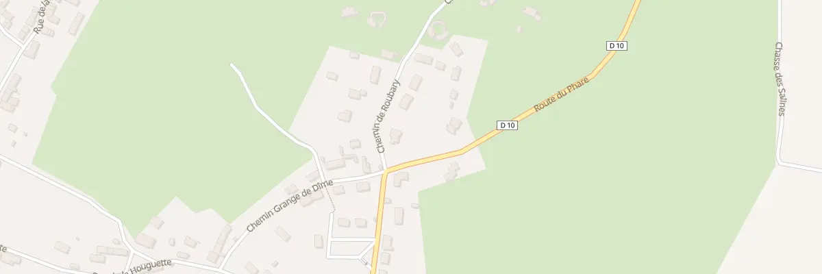 Plan du 2 Che de Roubary à Gatteville-le-Phare