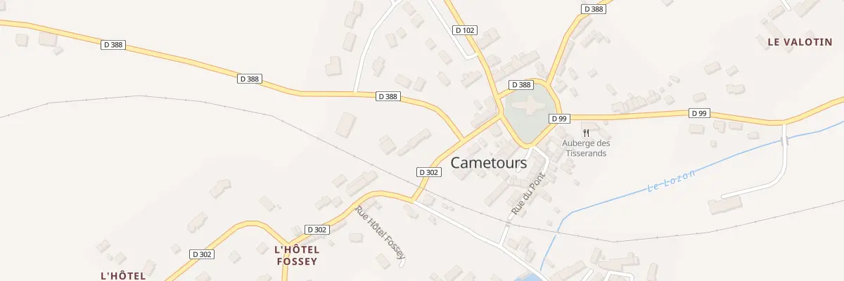Plan du 5132 Le Bourg à Cametours