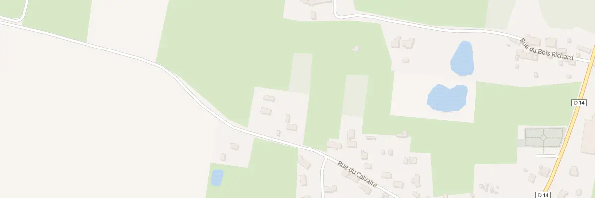Plan du 18 Rue du Calvaire à Villepot