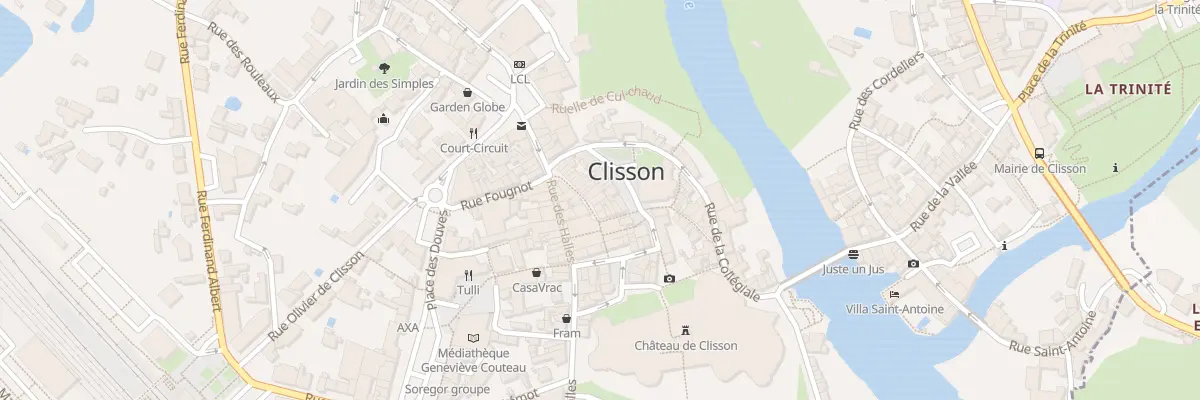 Plan du 6 Rue des Rémouleurs à Clisson