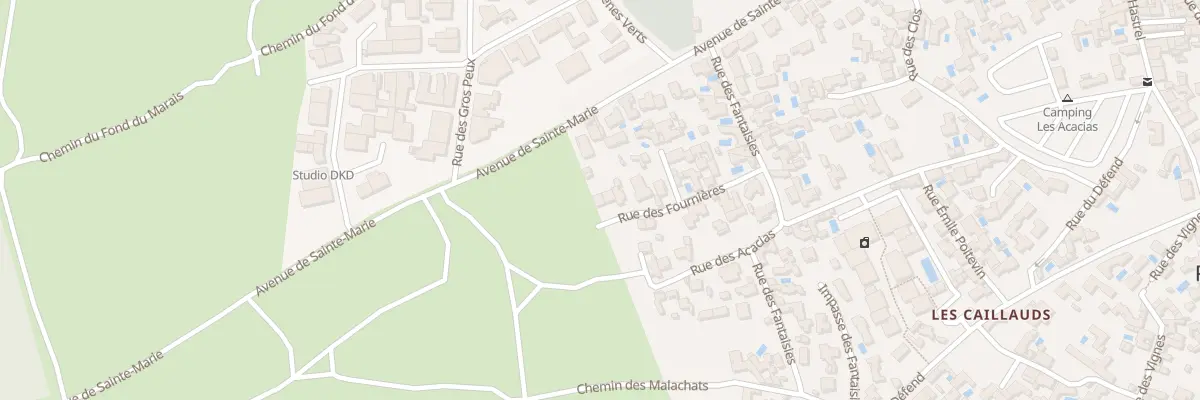 Plan du 152 Rue des Fournières à Rivedoux-Plage