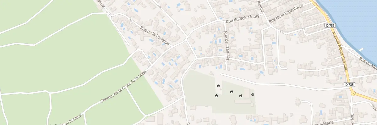 Plan du 267 Rue des Chênes Verts à Rivedoux-Plage