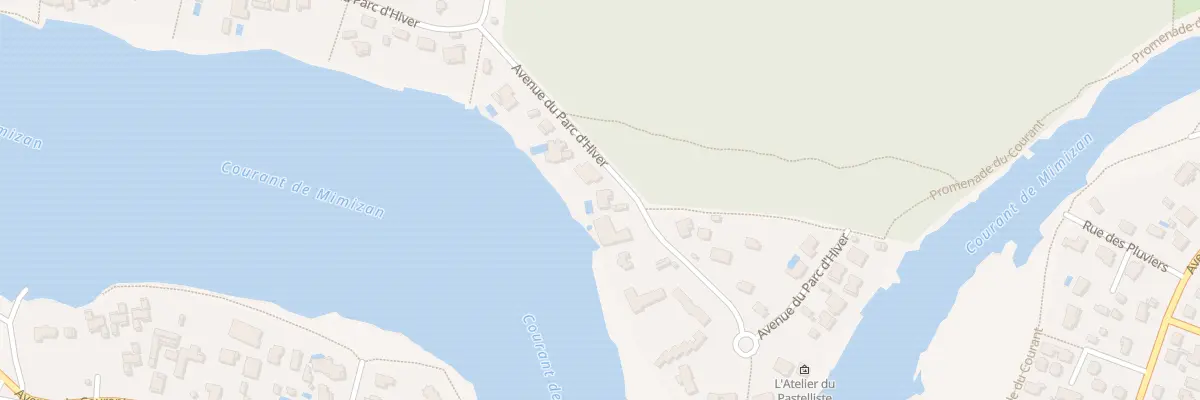 Plan du 40 Av du Parc d’Hiver à Mimizan