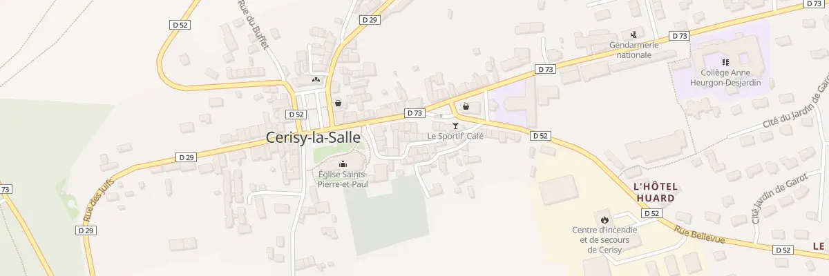 Plan du 5B Village Enée à Cerisy-la-Salle