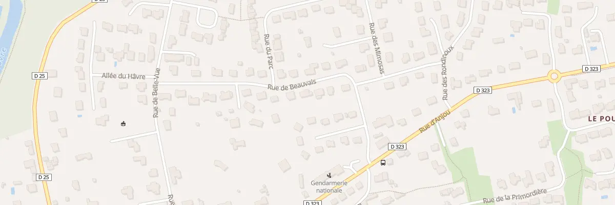 Plan du 217 Rue de Beauvais à Oudon