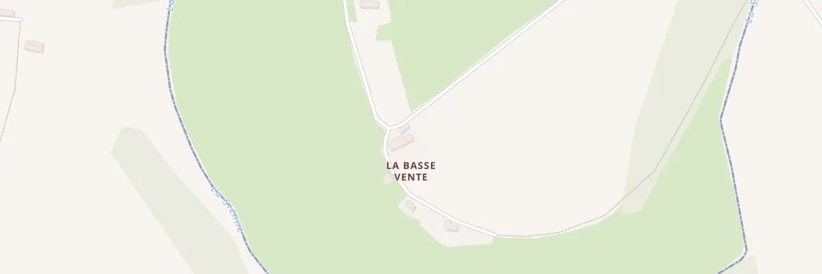 Plan du 3 Rte de la Basse Vente à Hambye