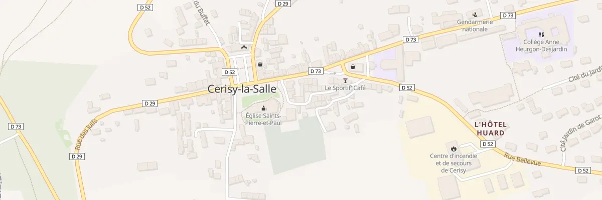 Plan du 3 Village Enée à Cerisy-la-Salle