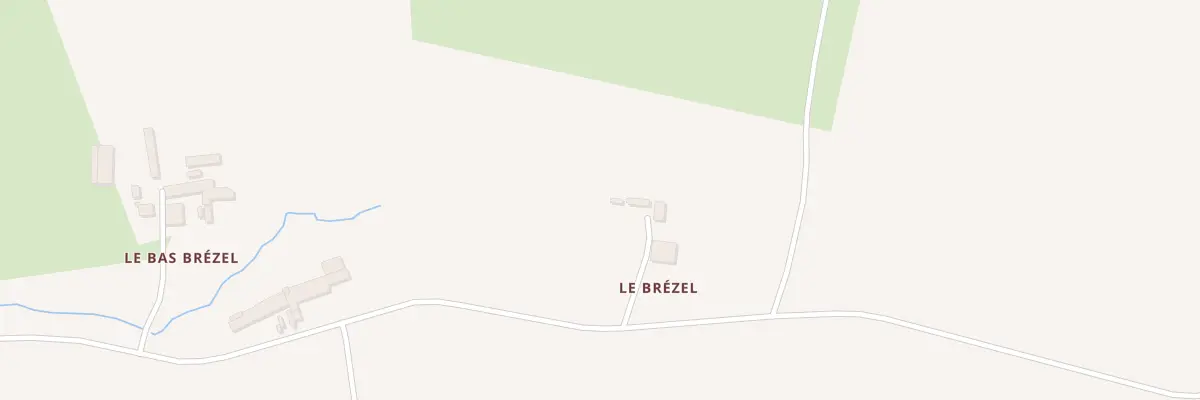 Plan du 5180 Le Brezel aux Portes du Coglais