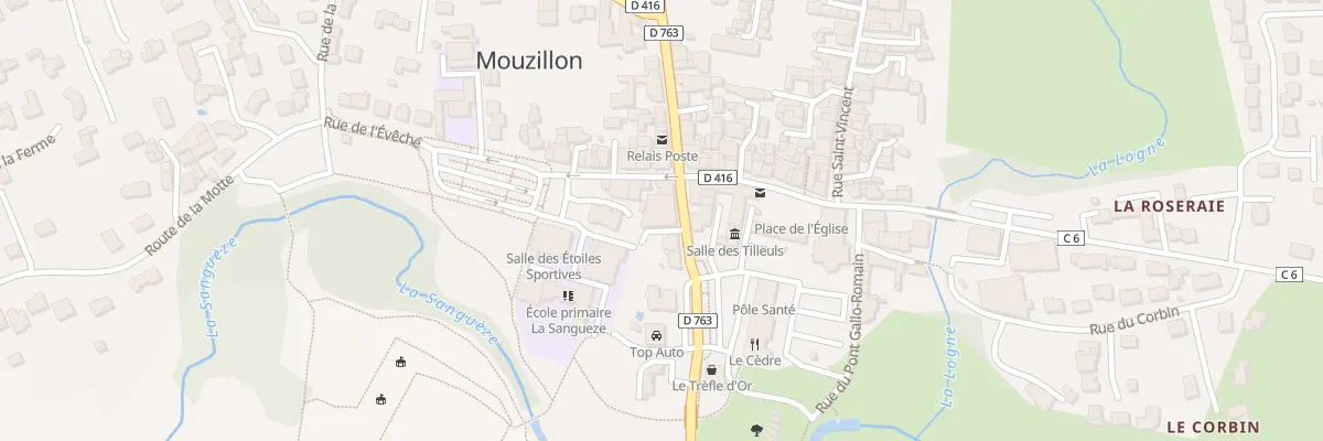 Plan du 28 Rte de la Vendée à Mouzillon