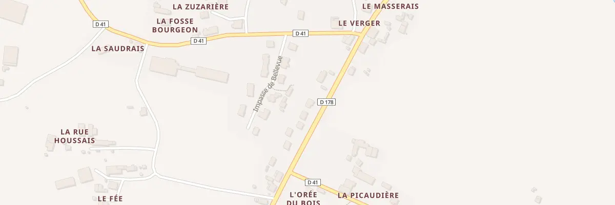 Plan du 6 Rue des Fevres à Forges-la-Forêt