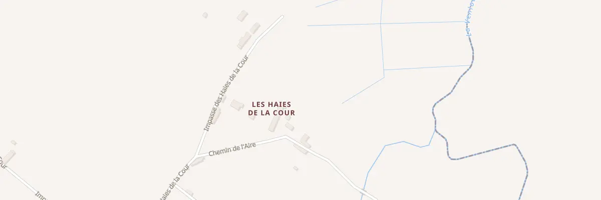 Plan du 14 Les Haies de la Cour à Marchésieux