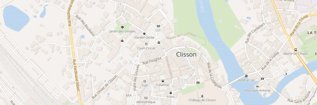 Plan du 4 Rue des Halles à Clisson