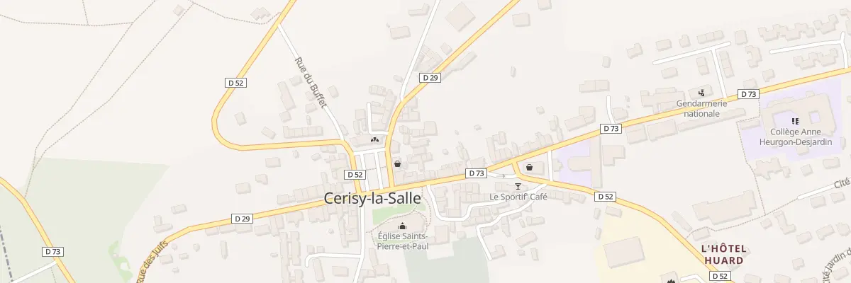 Plan du 9 Pl de la Mairie à Cerisy-la-Salle