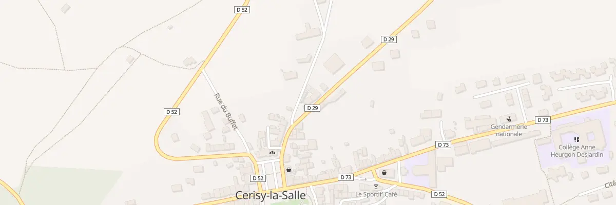 Plan du 11 Rue Saint Pierre à Cerisy-la-Salle