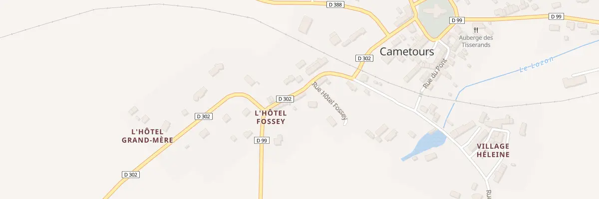 Plan du 7 Rue Hotel Fossey à Cametours