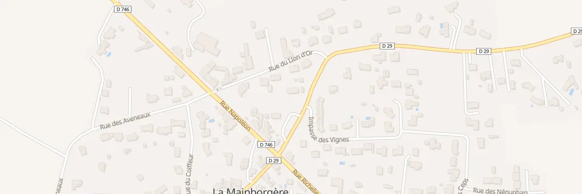 Plan du 1 Rue des terrières à Château-Guibert