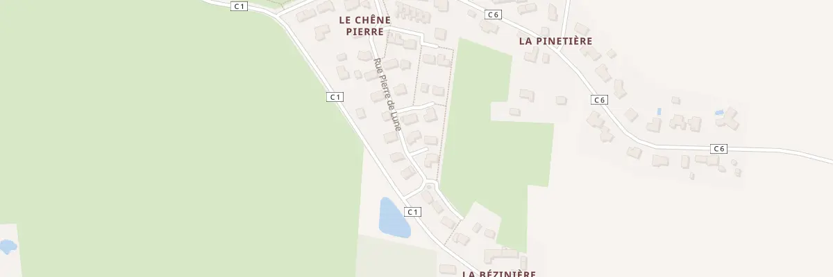 Plan du 1 Imp Topaze à Couffé