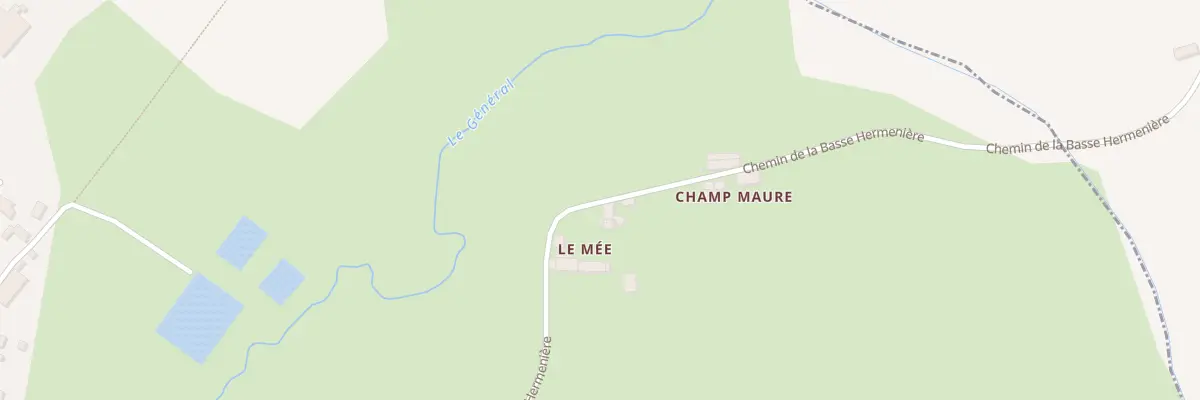 Plan du 5018 Le Mee à Rives-du-Couesnon