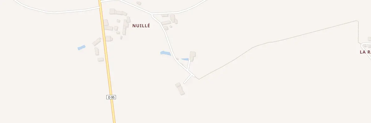 Plan du 8 Nuillé à Domalain