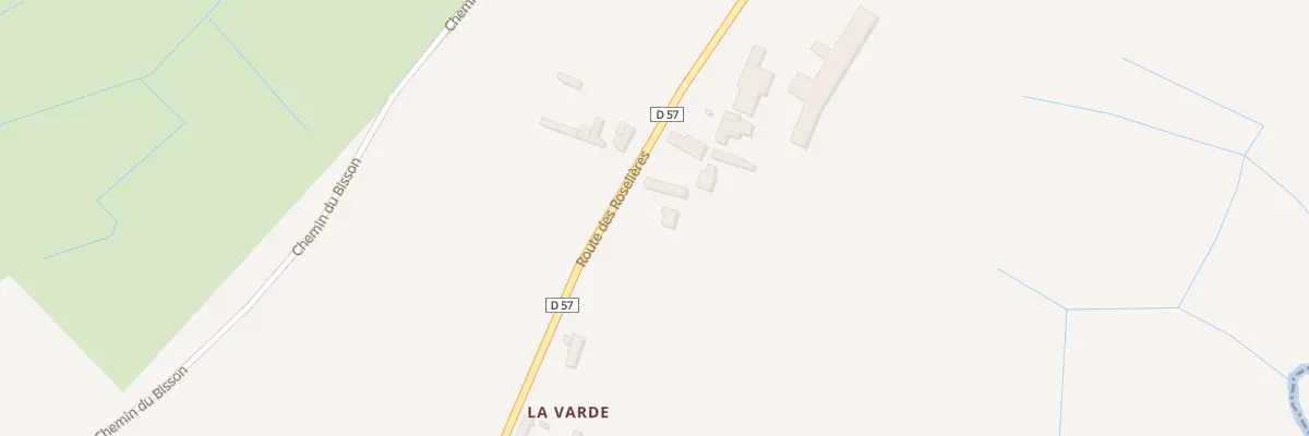 Plan du 14 La Varde à Marchésieux
