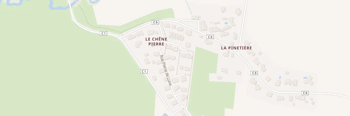 Plan du 3 Rue Pierre de Lune à Couffé