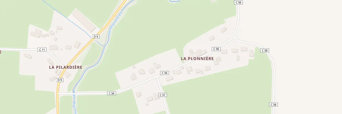 Plan du 23 La Plonnière à Teillé