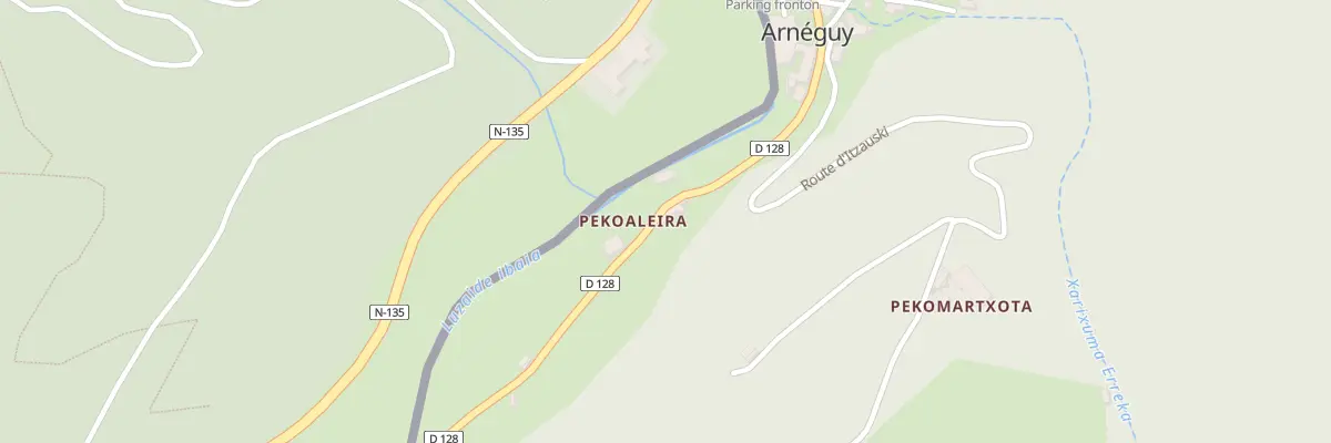 Plan du 5122 Itchausquy à Arnéguy