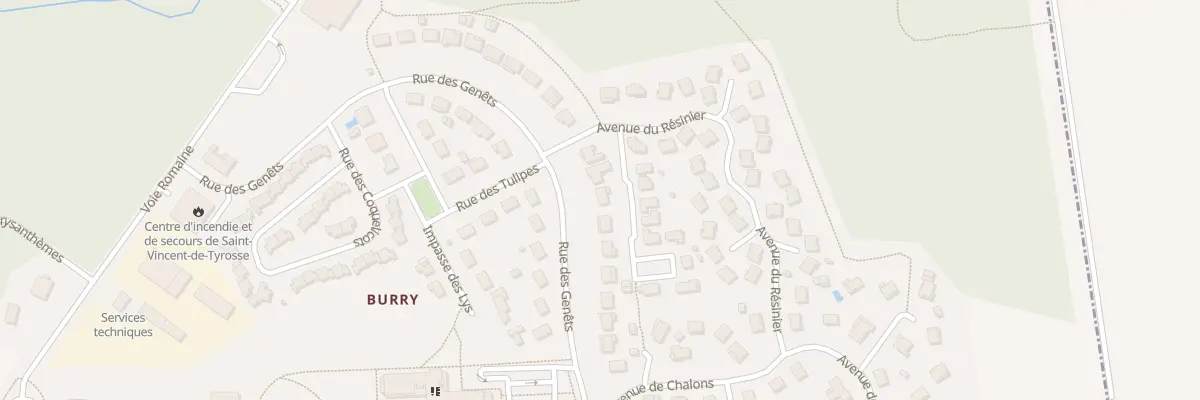 Plan du 20 Rue des Genêts à Saint-Vincent-de-Tyrosse