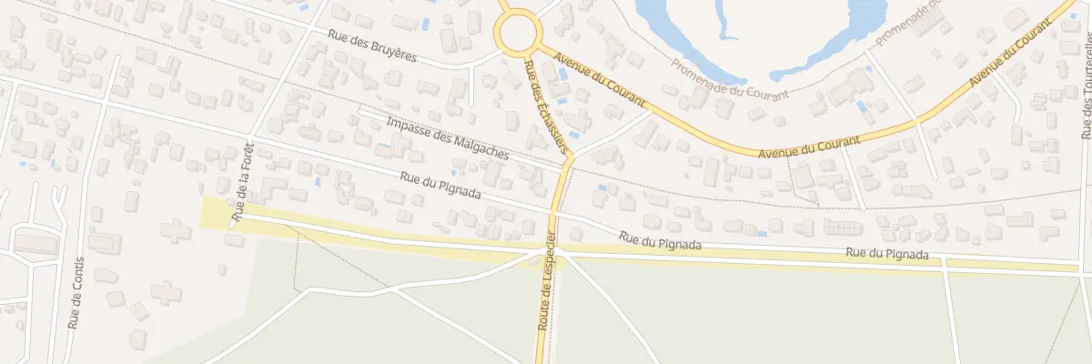 Plan du 2 Rue du Rond - Point à Mimizan