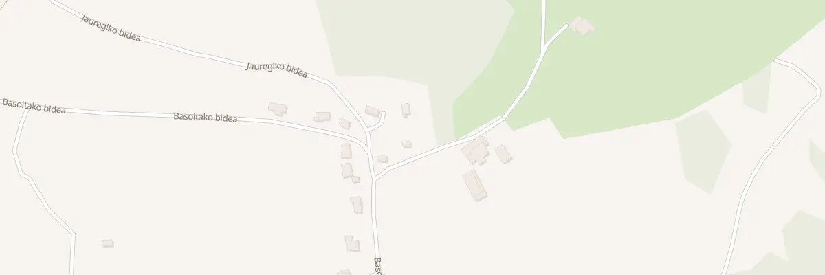 Plan du 45 Irunbehereko bidea à Mendionde