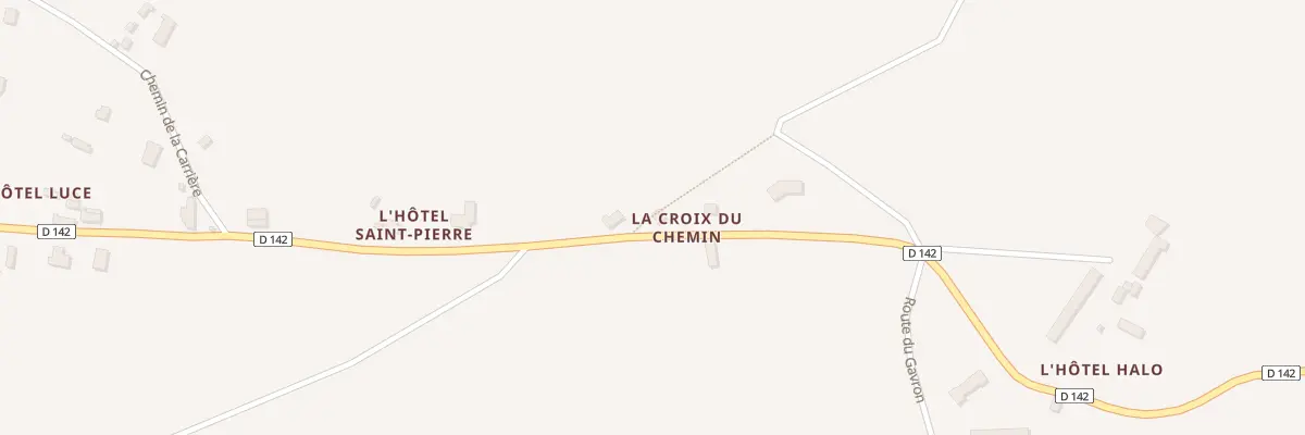 Plan du 1151 Rte du Pont d’Hauteville à Hauteville-la-Guichard