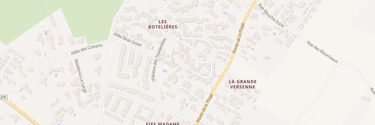Plan du 26 Rte de la Plage à Dolus-d’Oléron