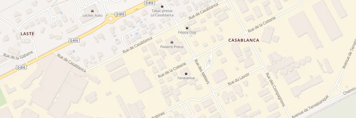Plan du 10 Rue de la Cotterie à Saint-Vincent-de-Tyrosse