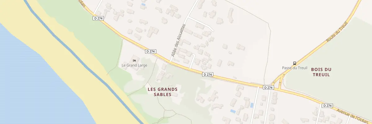 Plan du 23T Av de l’Océan à Dolus-d’Oléron