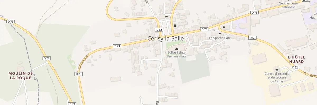 Plan du 6 Rue du Pont Sec à Cerisy-la-Salle