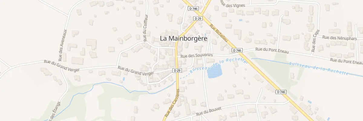 Plan du 11 Rue des carrières à Château-Guibert